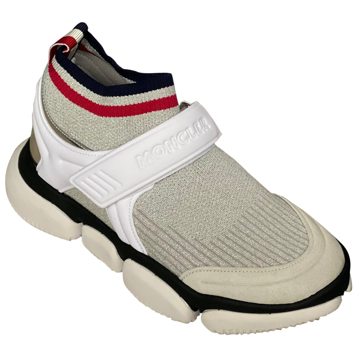 Trainers Moncler White size 38 EU in 